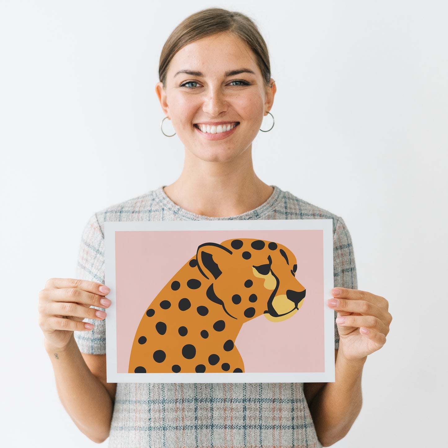 Cute Cheetah Poster