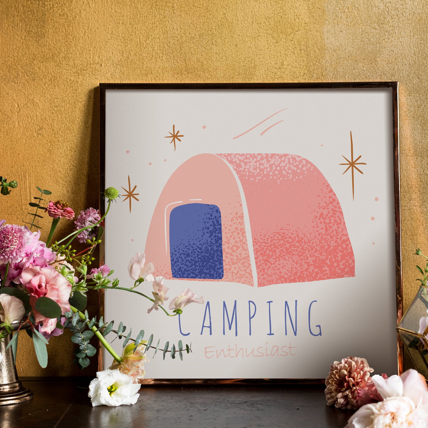 Camping Enthusiast Print