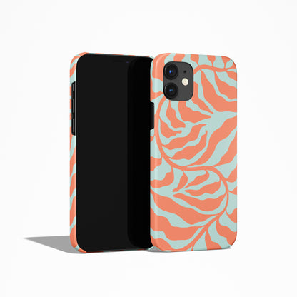 iPhone Cases with aesthetic leaf prints