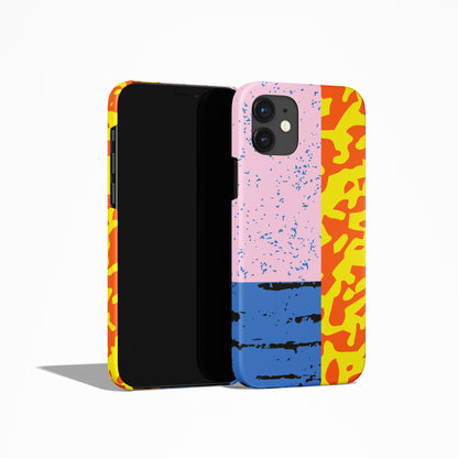 Colorful Abstract Modern iPhone Case