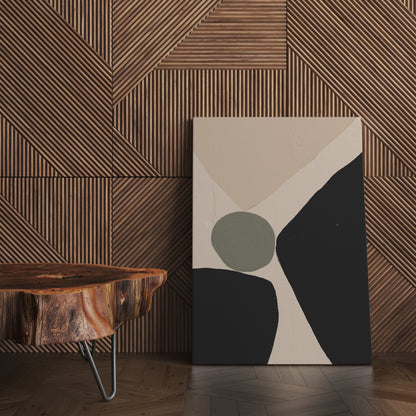 Modern Shapes Minimalism Canvas Print