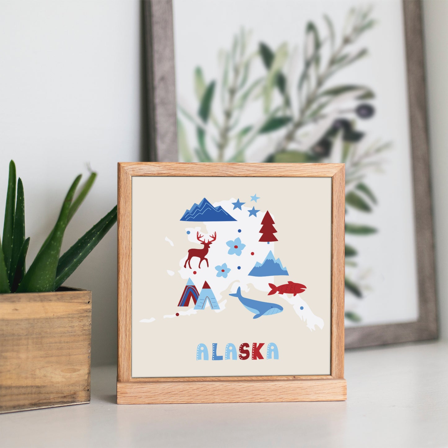 Alaska, Travel Print