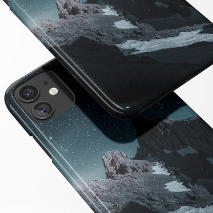 Mountains Night iPhone Case