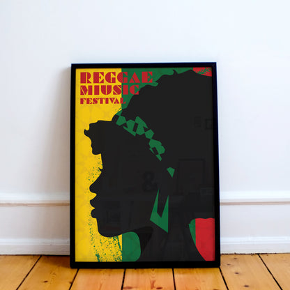 Reggae Music Festival Poster