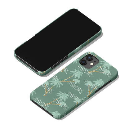 Hawaii Summer Palms Tree Sea iPhone Case