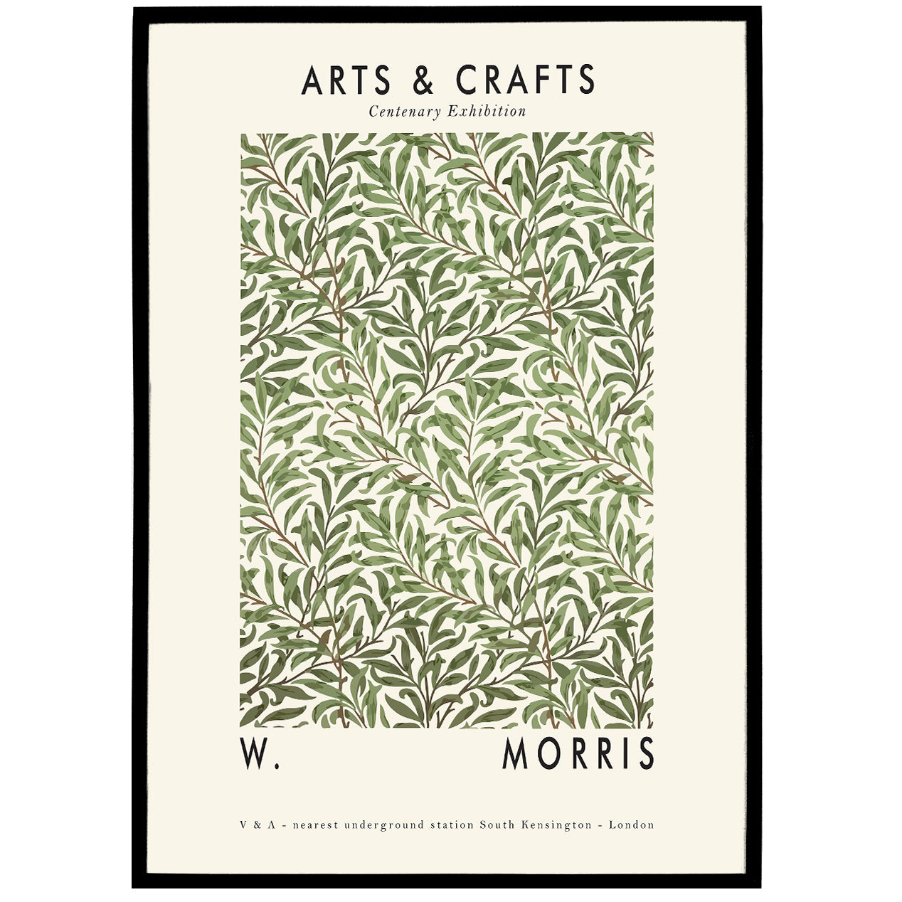 W. Morris Green Botanical Exhibition Print