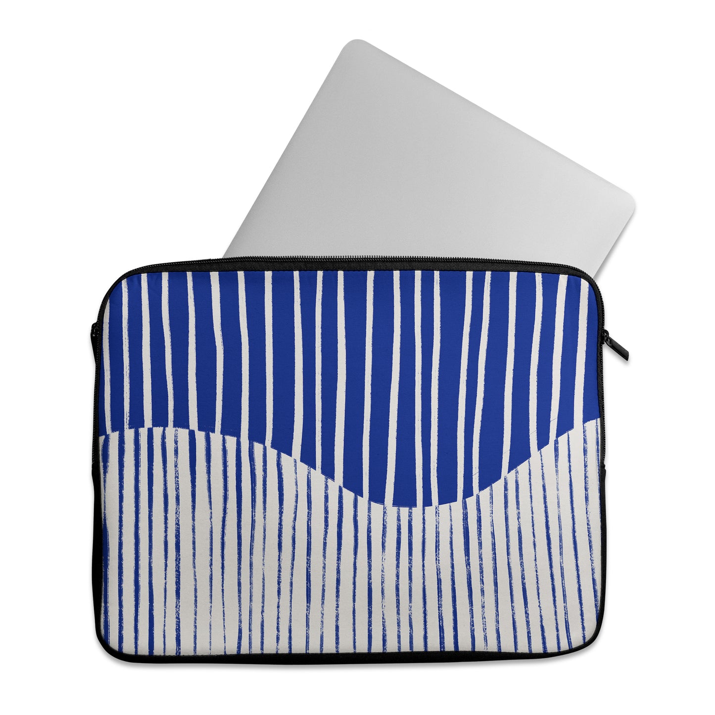 Blue Modern Art- Laptop Sleeve
