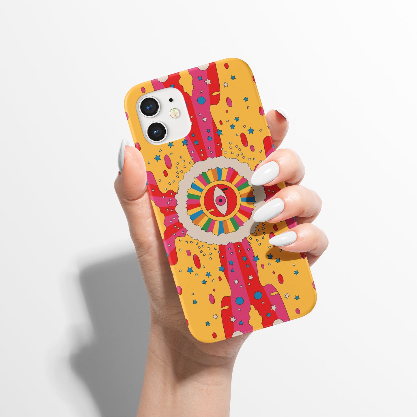 Groovy Hippie Psychodelic iPhone Case