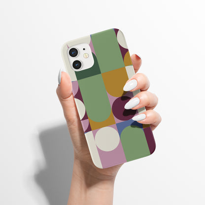 Retro Bauhaus iPhone Case