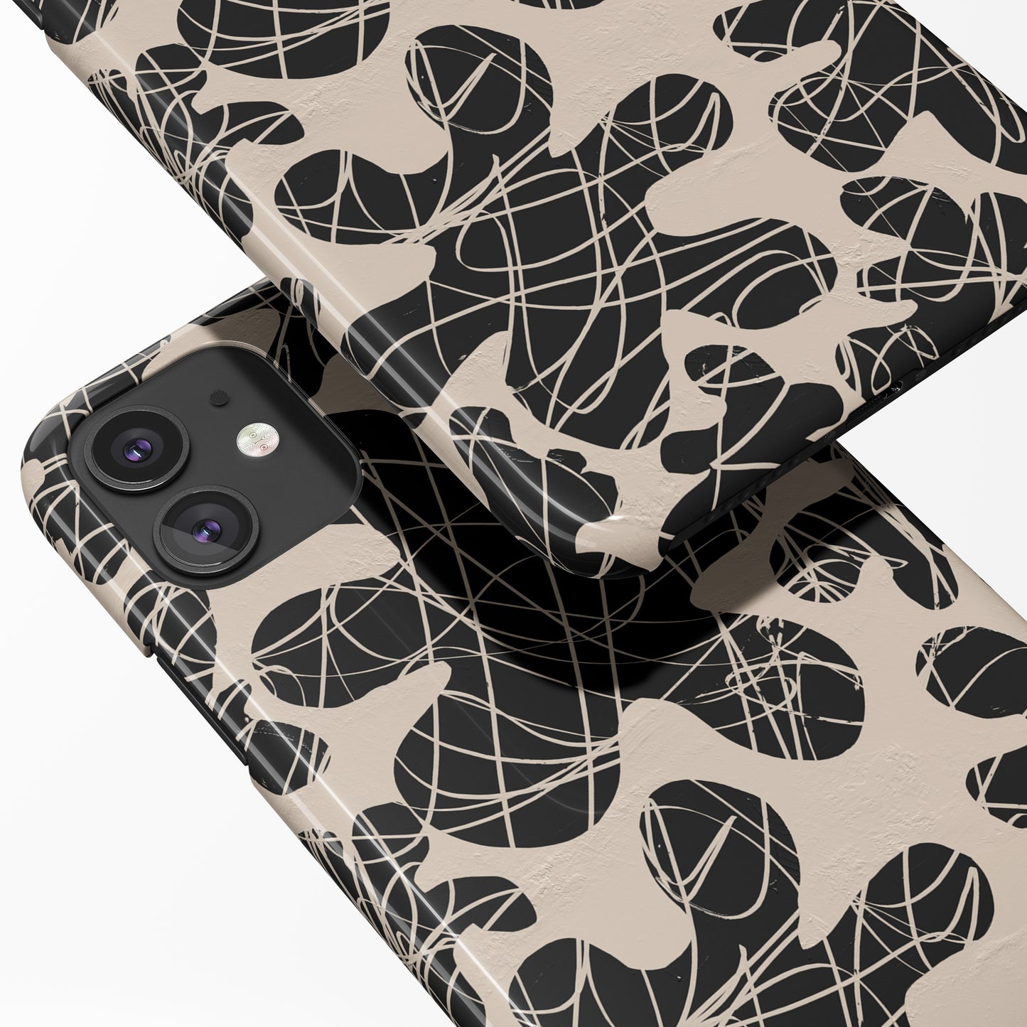 Botanical Geometric Art iPhone Case