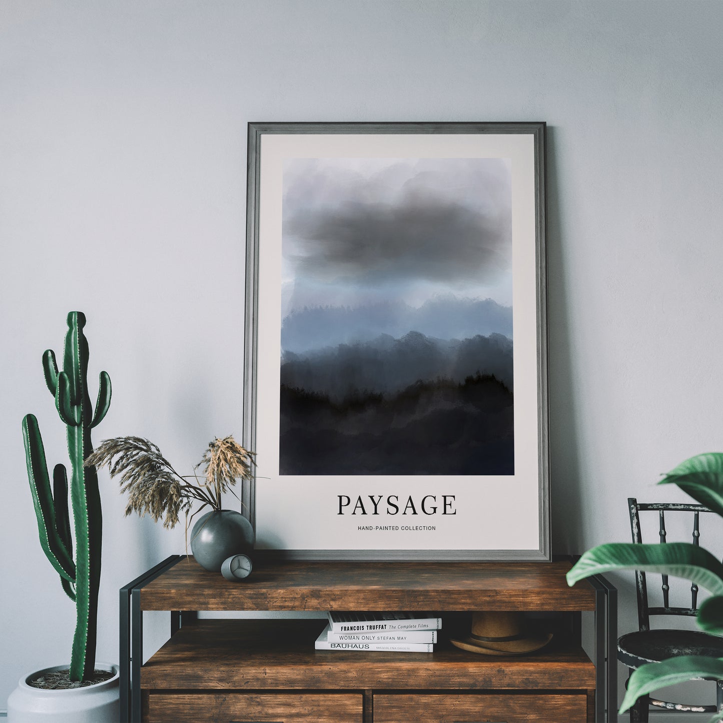 Paysage No2 Hand Painted Collection Poster