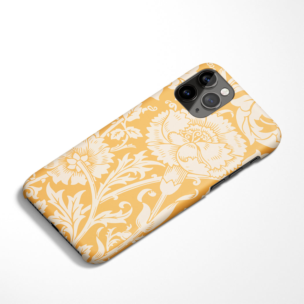 Yellow Floral iPhone Case