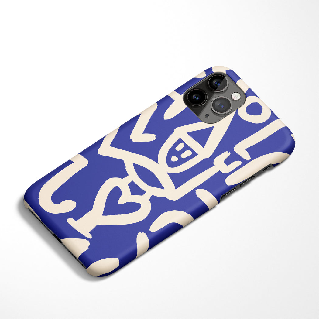Paul Klee Blue iPhone Case