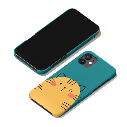 Yellow Pikachu Pokémon Cat iPhone Case