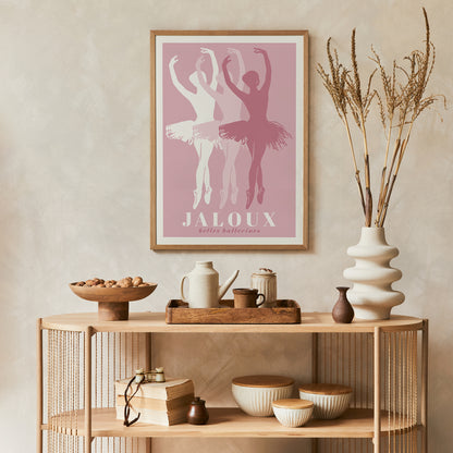 Jaloux Pink Ballet Poster