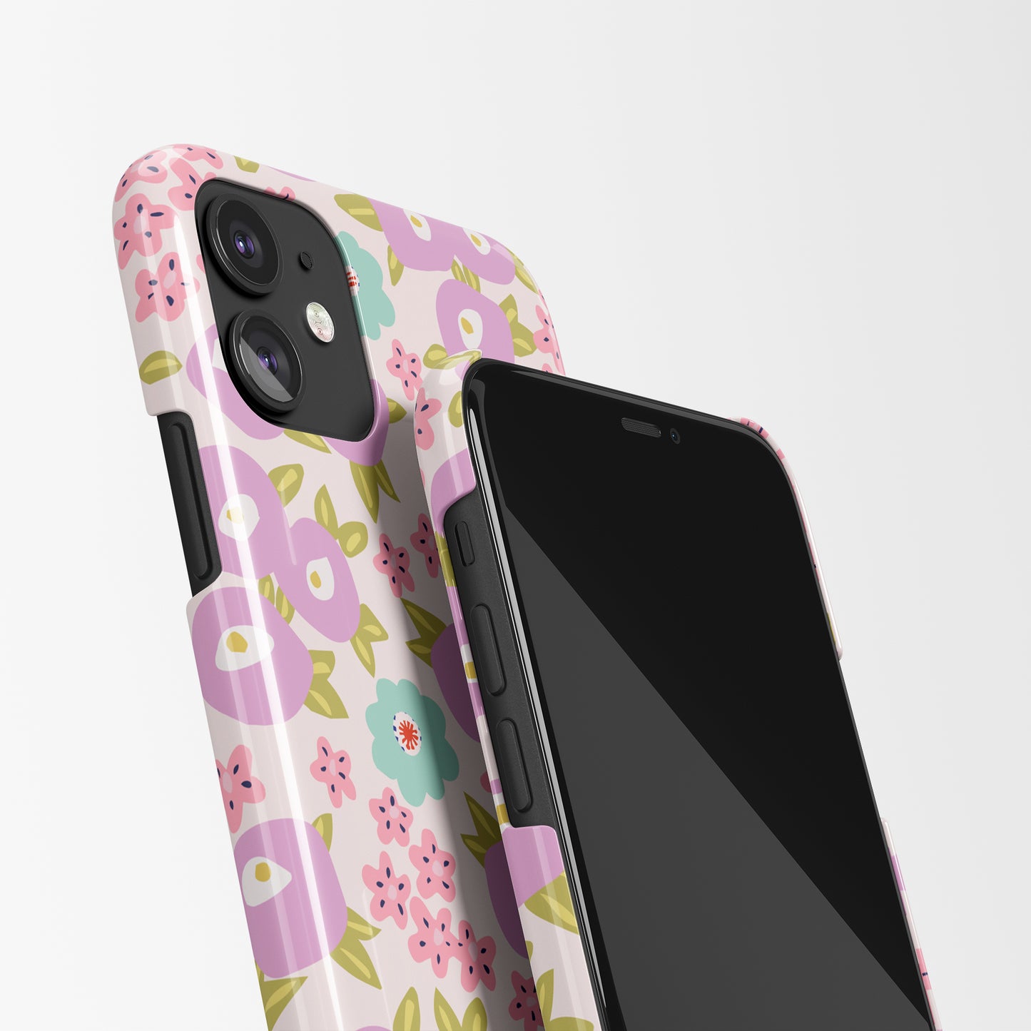 Pastel Flowers iPhone Case