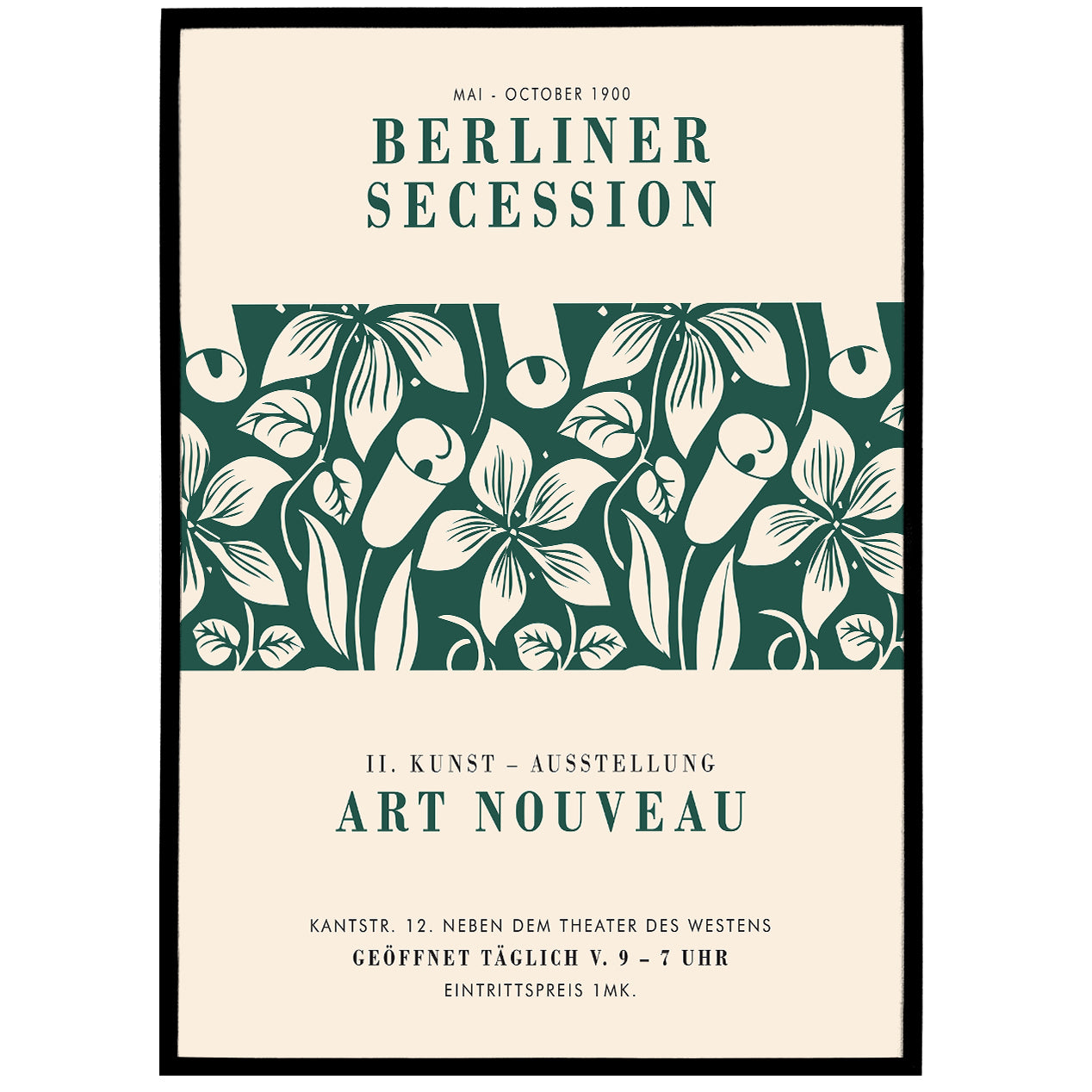 Floral Secession Poster