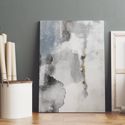 Nordic Abstract Landscape Canvas Print