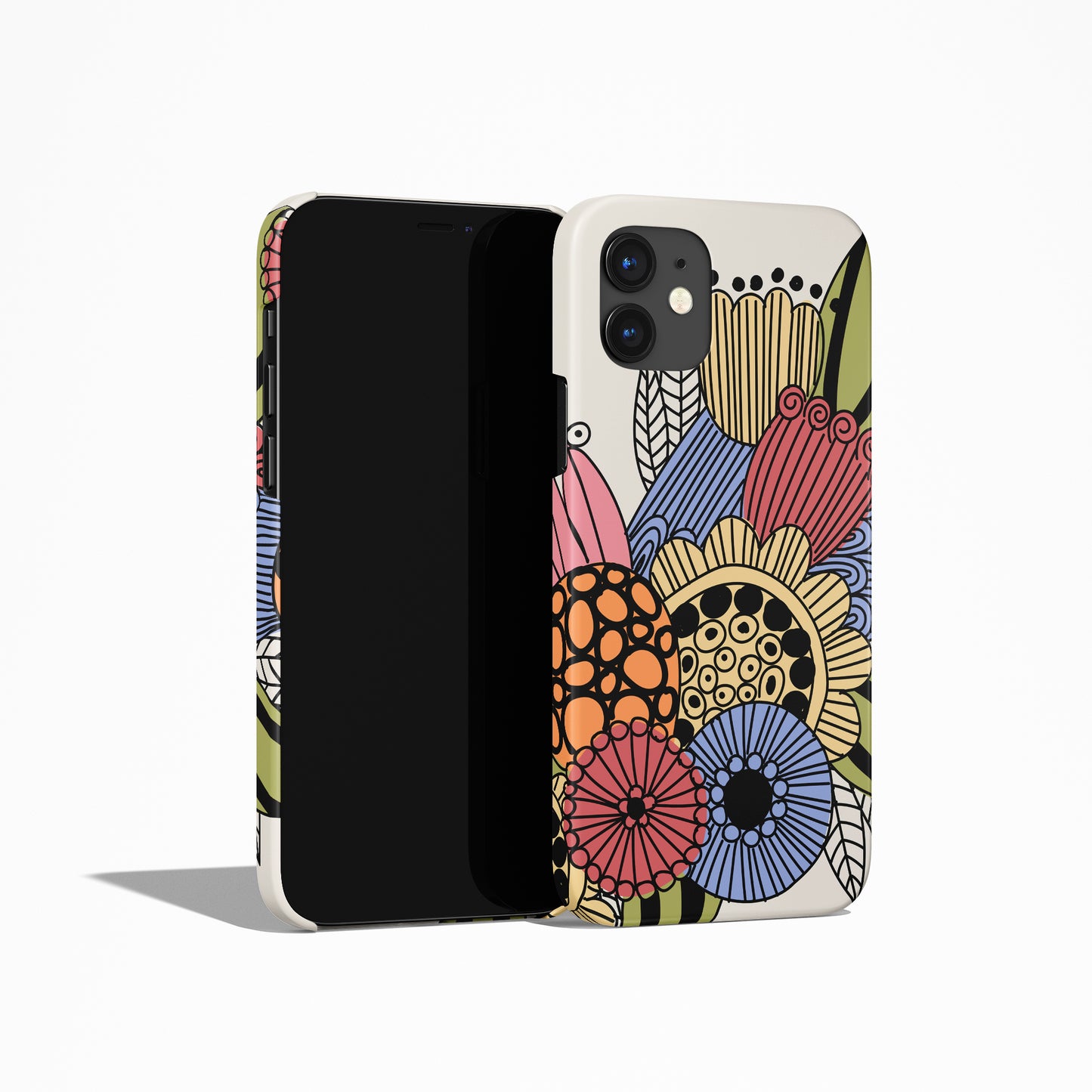 Rustic Vintage Floral iPhone Case