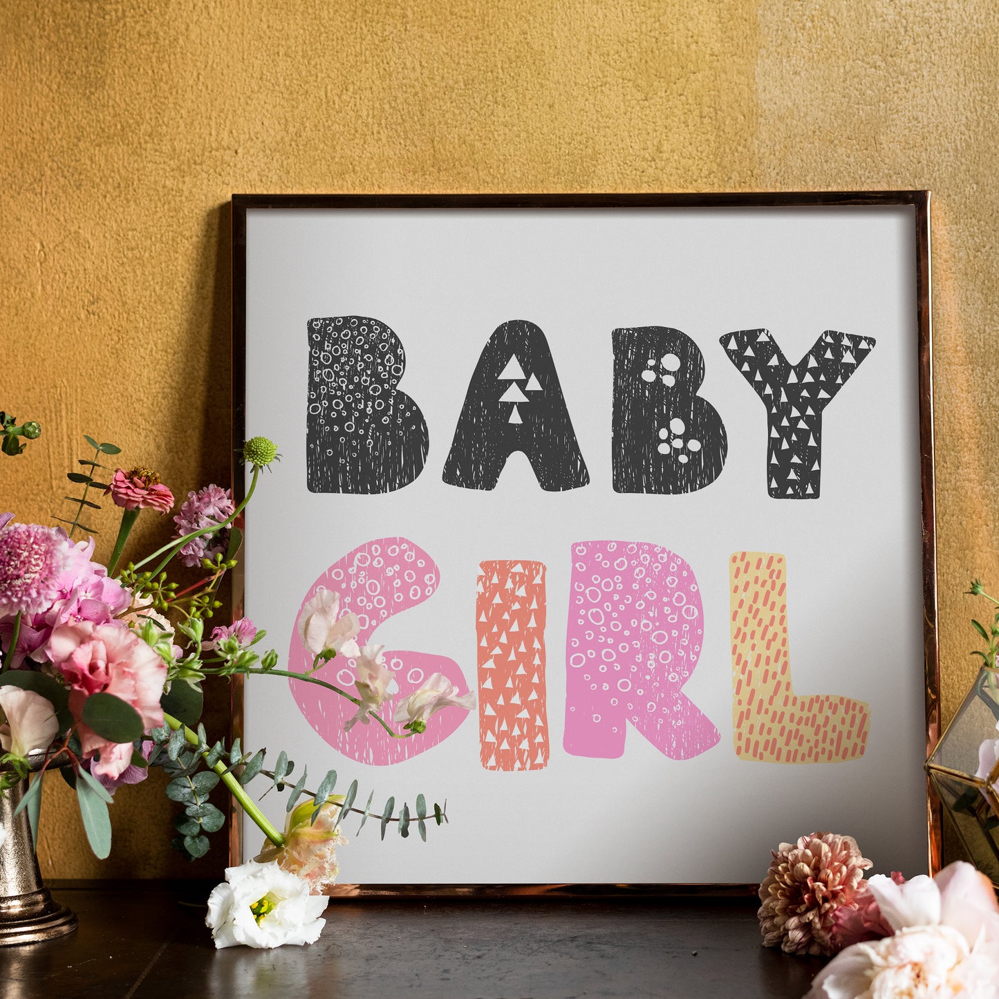 Baby Girl Print