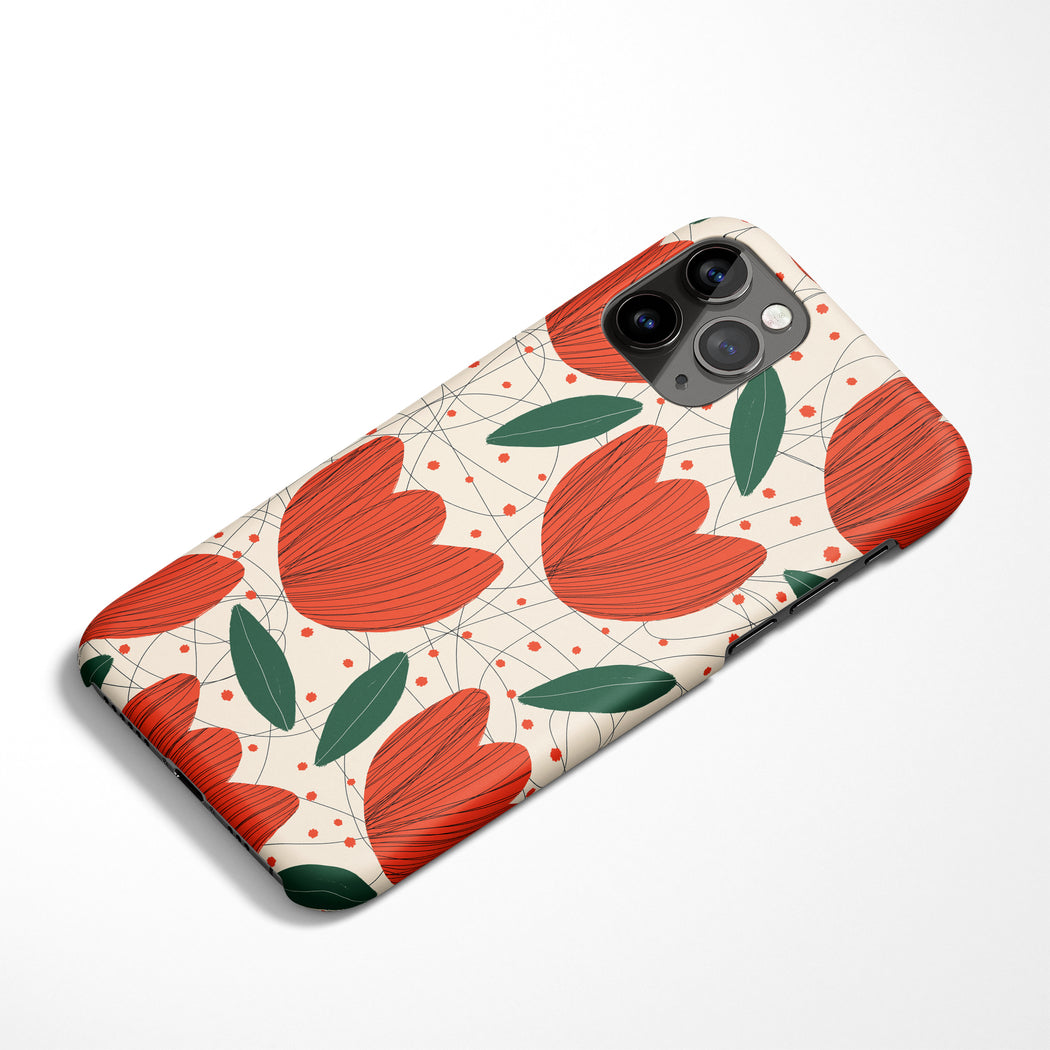 Abstract Handdrawn iPhone Case