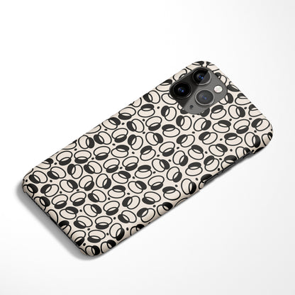 iPhone Case with Abstract Pattern