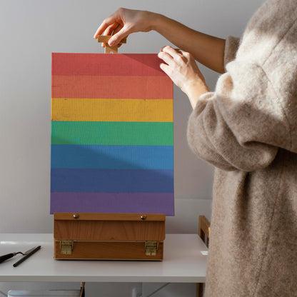 Colorful Rainbow Canvas