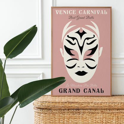 Venice Carnival Festival Poster