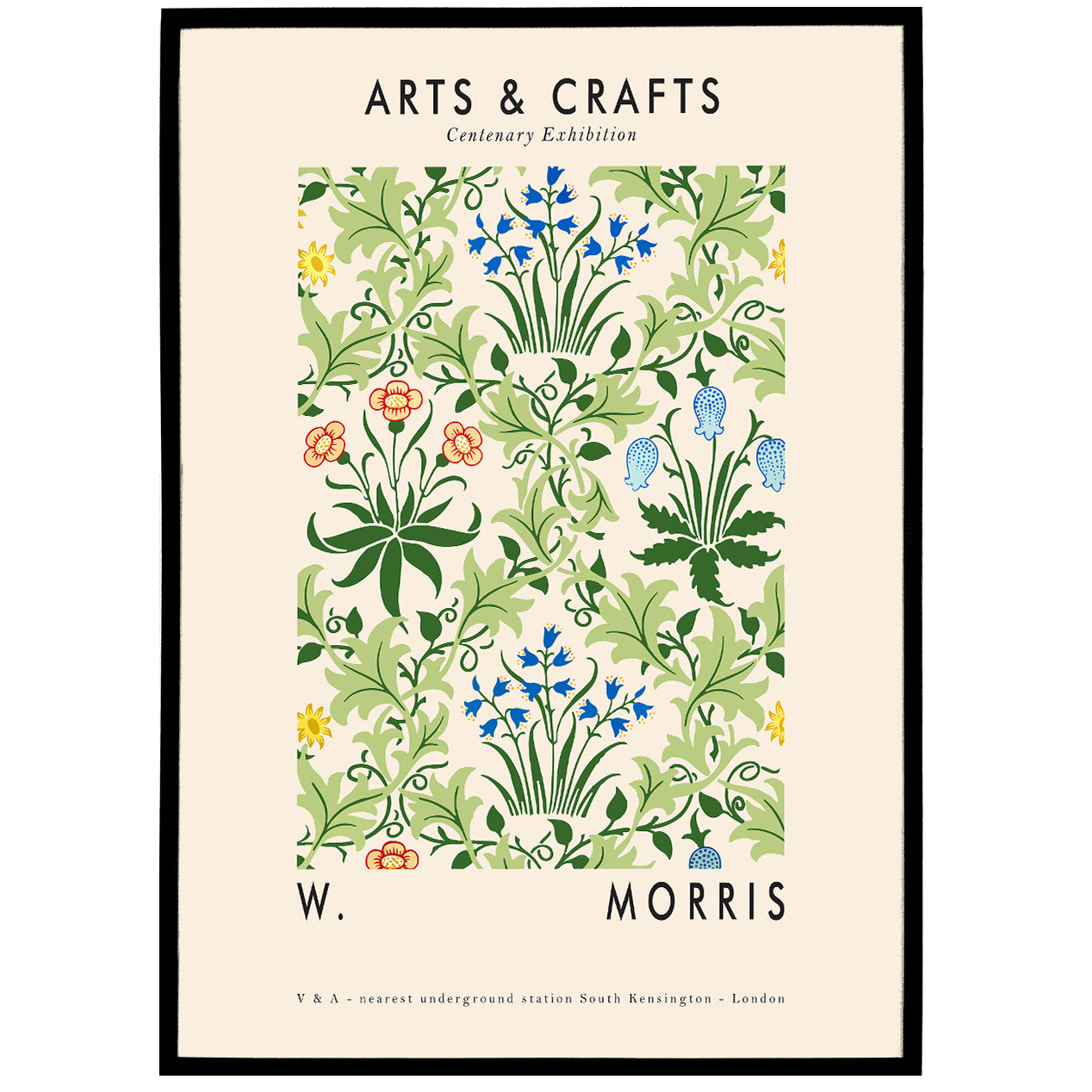Botanical William Morris Print