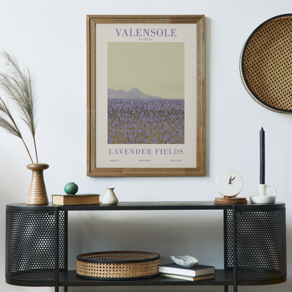 Valensole Plateau, France Poster