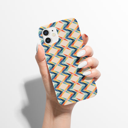 Colorful Geometric Pattern iPhone Case
