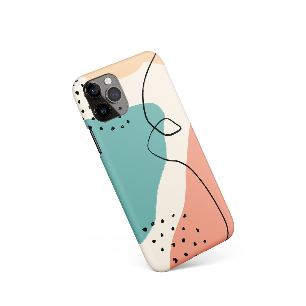 Pastel Drawing iPhone Case