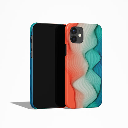 Abstract Beach iPhone Case