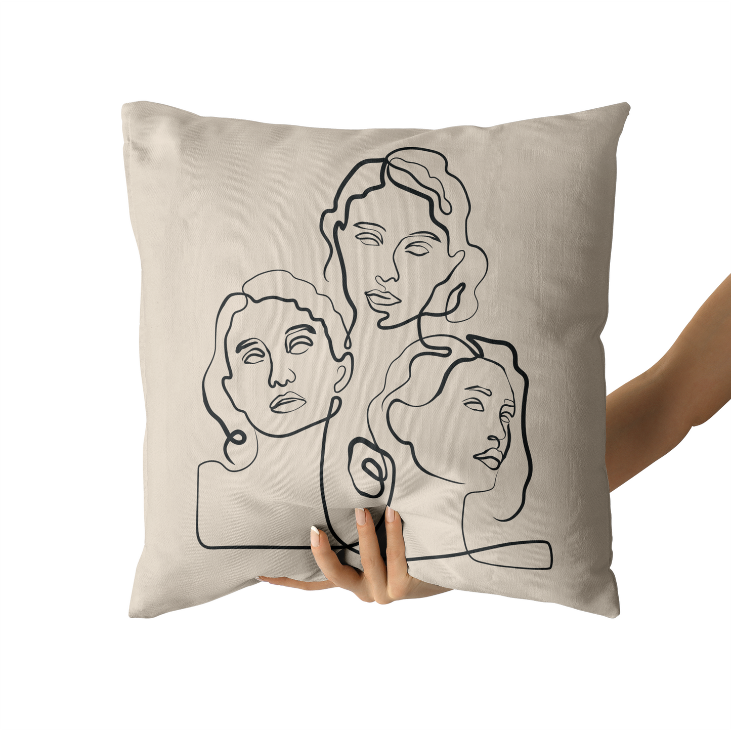 Les Demoiselles d'Avignon Throw Pillow