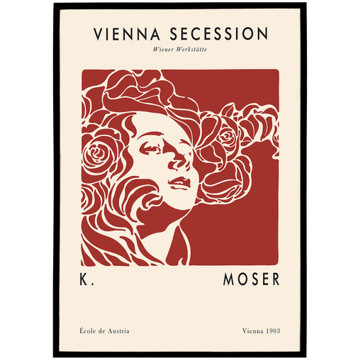 K. Moser Secession Poster