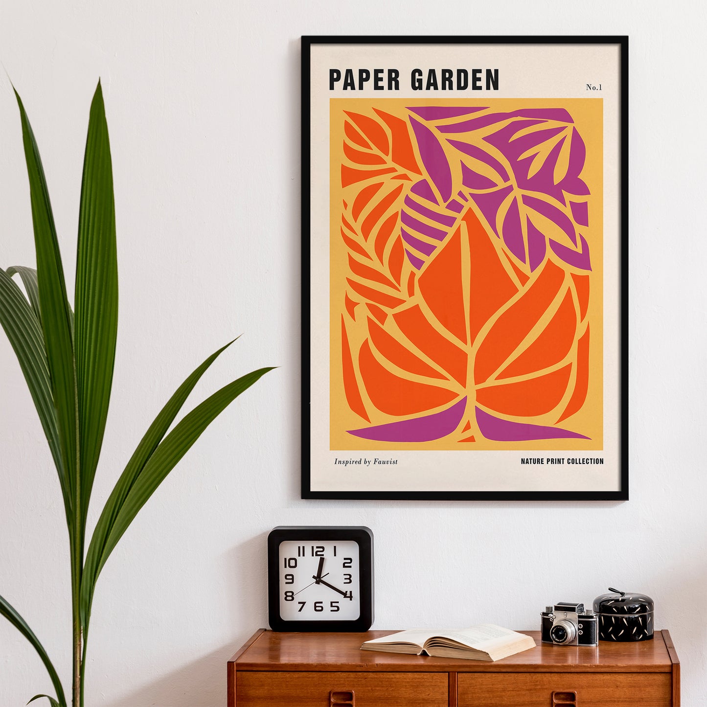 Tropical Paper Garden Art Print