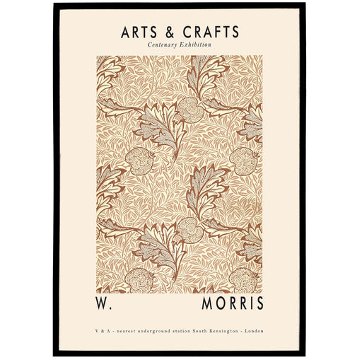 Botanical Morris Poster