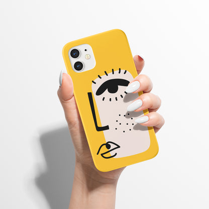 Yellow Woman Picasso iPhone Case