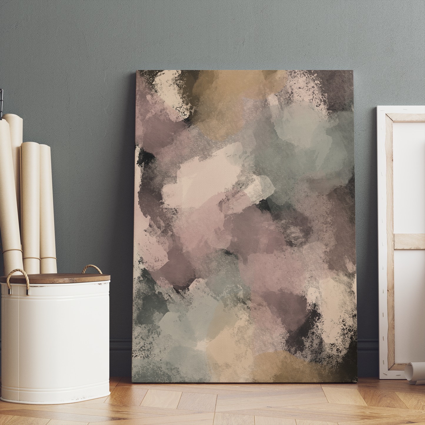 Contemporary Artistic Painting Canvas Print