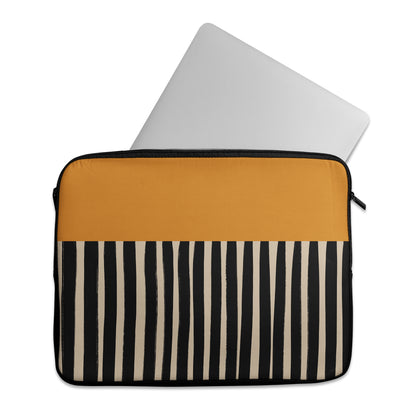 Modern Striped Art - Laptop Sleeve