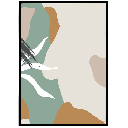 Beige Nature Inspired Print - HypeSheriff