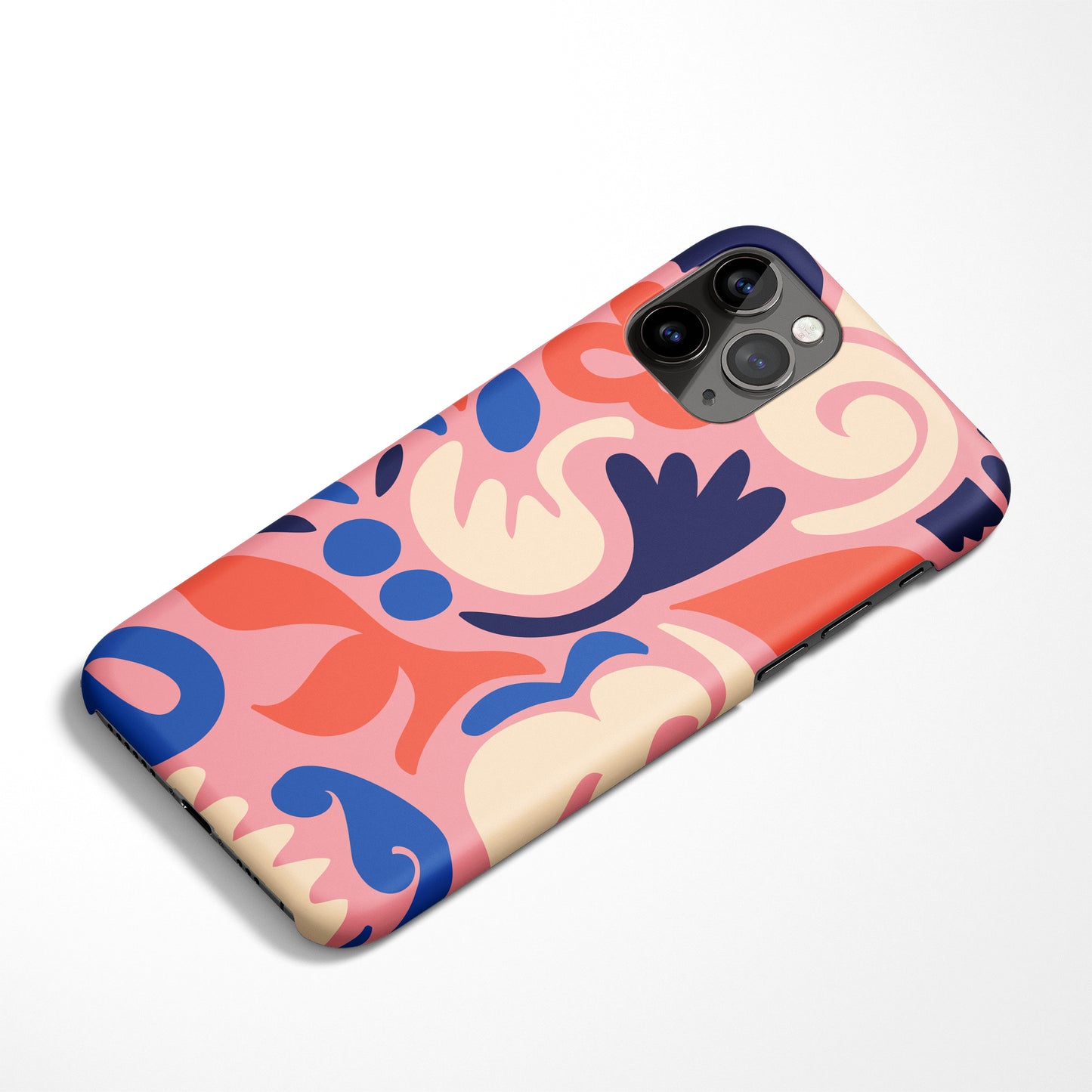 Pink Cut Outs iPhone Case