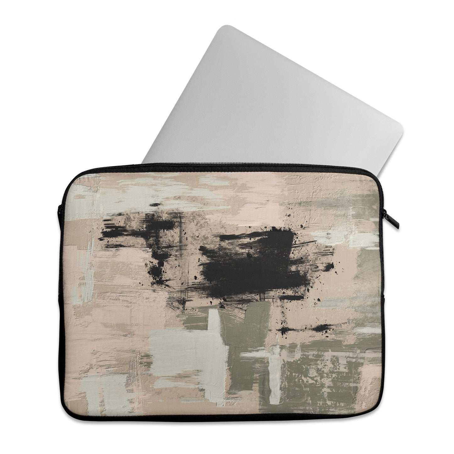 Painted Abstract Brushstrokes - Laptop Sleeve