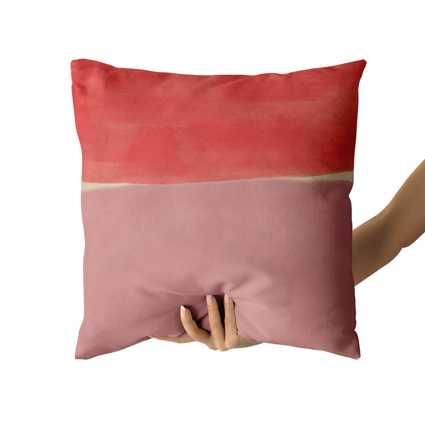 Modern Pink Modern Style Home Decor Throw Pillow