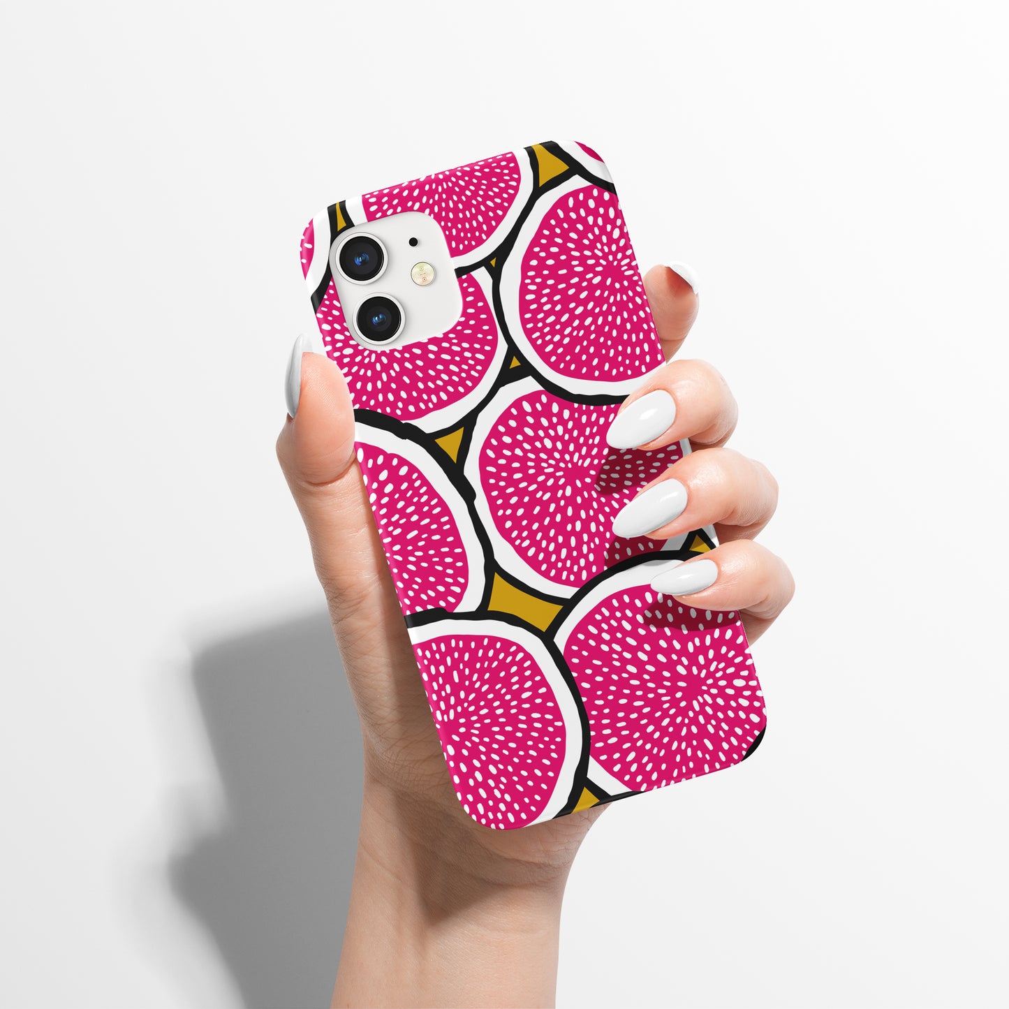 Pink Pitahaya Fruit iPhone Case