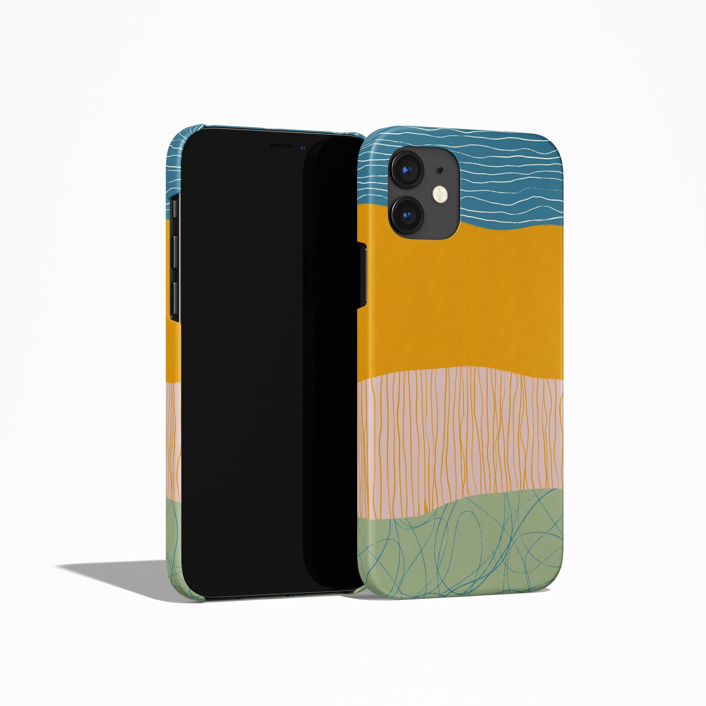 Colorful Hand Painted Art iPhone Case