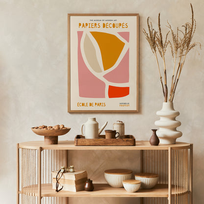 Papiers Decoupes Boho Poster