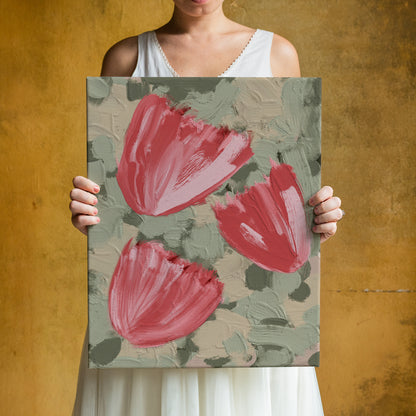 Floral Painting Canvas Print