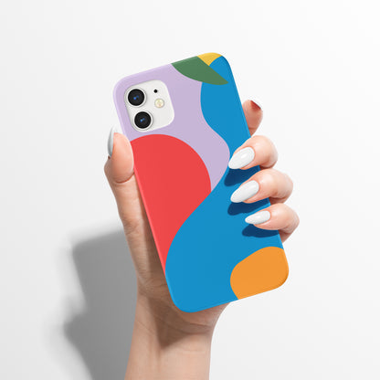 Colorful Mid Century iPhone Case