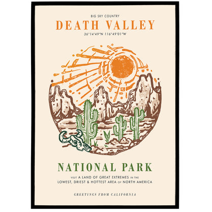 Death Valley Poster